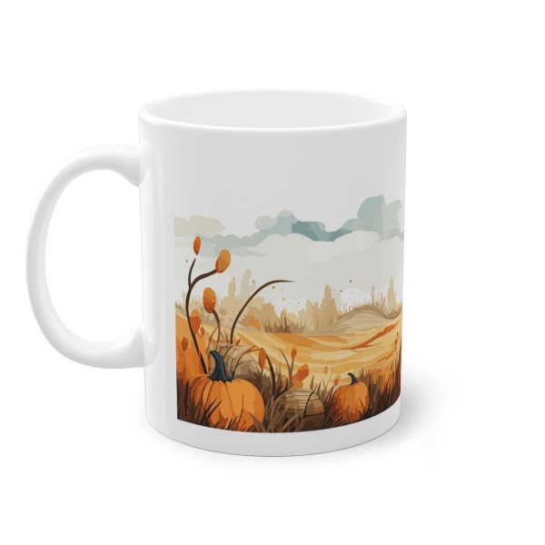 Herbstliche Tasse, Kaffeetasse, tasse vintage, Geburtstagsgeschenk für Frau, beste Freundin