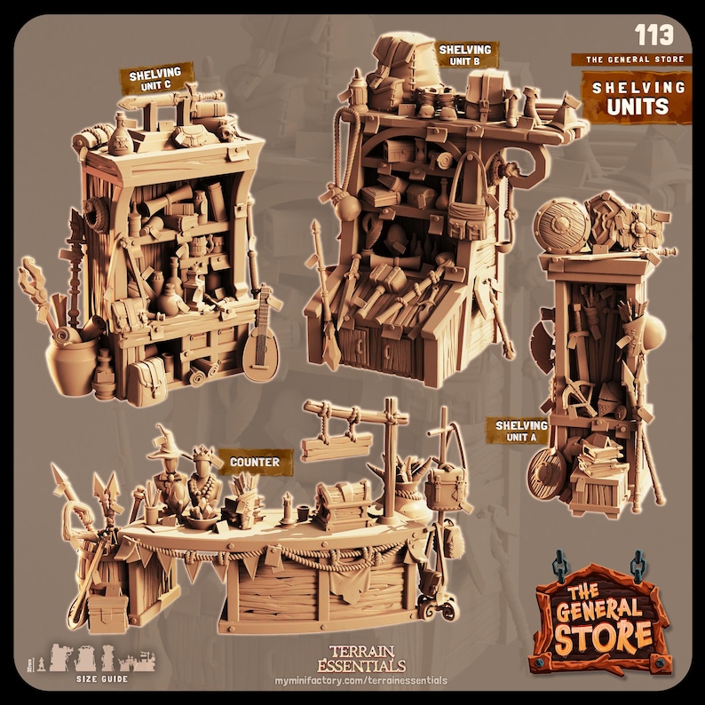 Rpg Store General Store Full Bundle | RPG Shop Building, Market Goods, Dnd Town ...