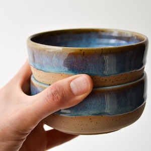 Handmade Small Ceramic Bowl, Stoneware Bowl for Soup, Snacks, Tapas, Dessert, Ice Cream, Appetizers, Fruits or Sauces