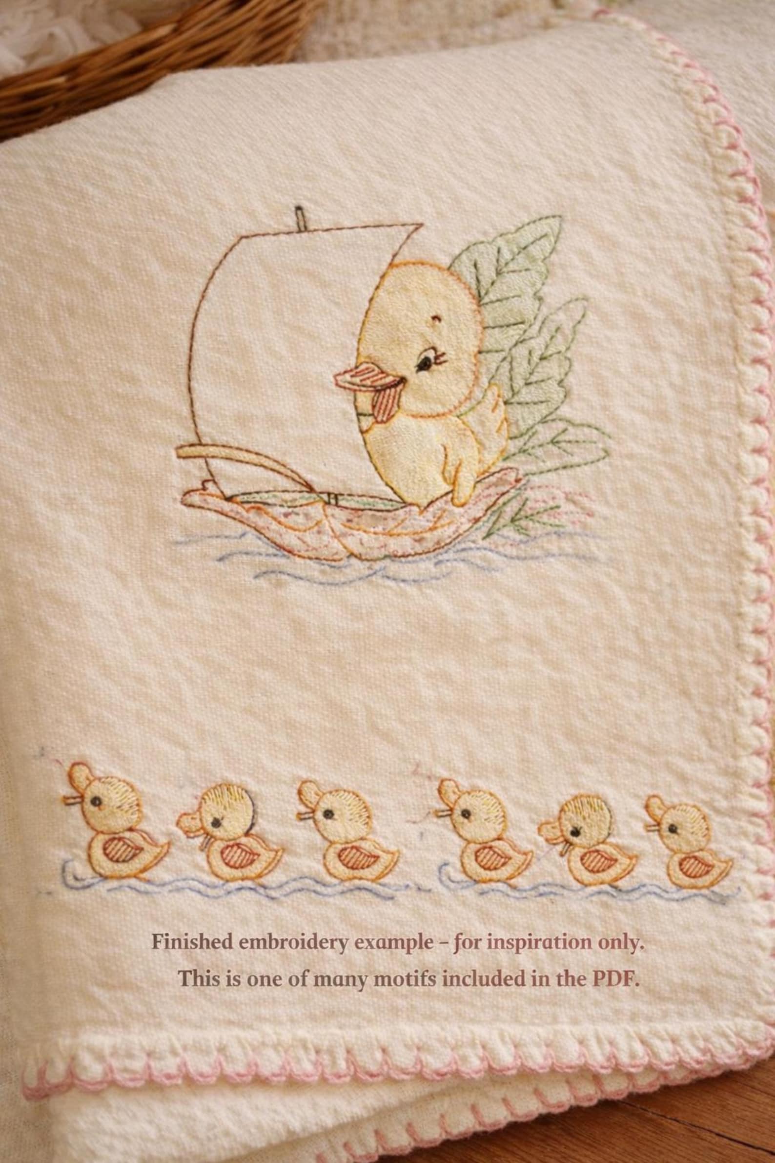 Vintage Baby Embroidery Patterns PDF | 50+ Hand Embroidery Designs ...