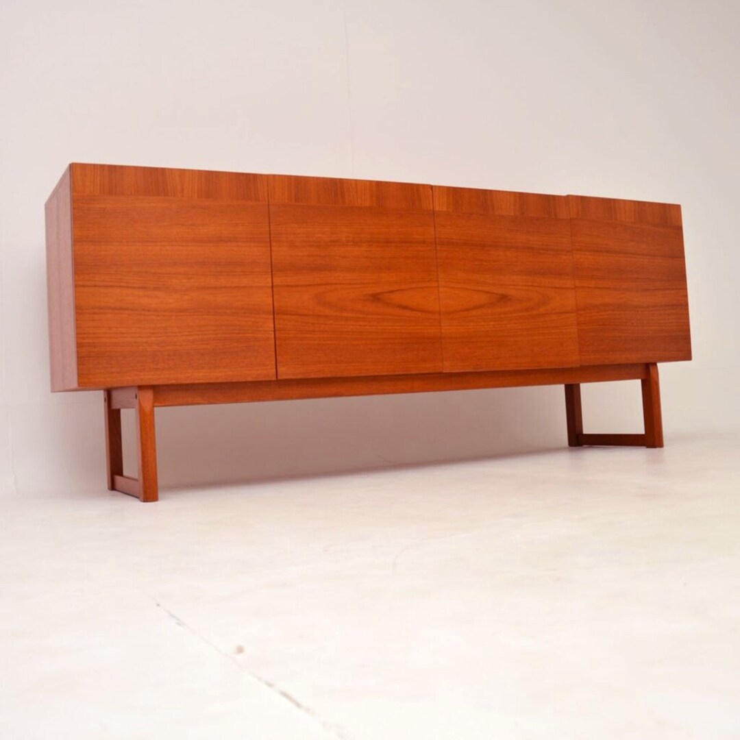 mid-century-modern-tv-stand-tv-console-media-console-tv-etsy