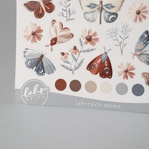 Butterfly Sticker Sheet – Let's flutter away