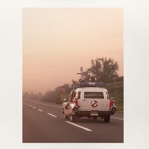 Ghostbusters Ecto-1 Fine Art Print: 1959 Cadillac, 80s Movie Car