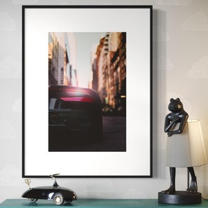 Maserati MC20 Supercar Art Print: Urban Automotive Photography