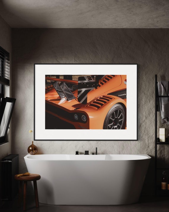 High-Performance Supercar Hypercar Close-Up – Fast Car Enthusiasts - Automotive Fine Art for Sports Car Lovers Poster Print