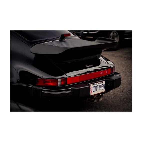 Fine Art Print - Porsche 930 Turbo Print: Cinematic Automotive Wall Art