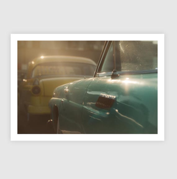 Fine Art Print - 1950s Ford Classic wall Art, Mid Century Automotive Decor for office, garage, home, man cave art, housewarming gift