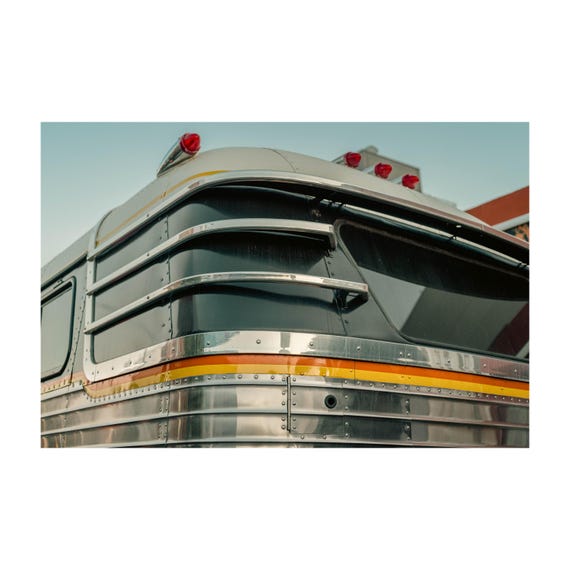 Fine Art Print -  Vintage Americana Diner Wall Art - Living Room Decor, Art Deco, Old Bus, Industrial Decor, Garage, Basement, Office, Shop