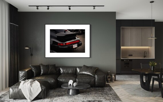 Porsche 930 Turbo Photography Print - Vintage 911 New York Poster - Cinematic Automotive Wall Art by Gil Stunner - DIRTY930 Icon Decor