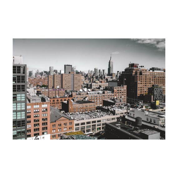 Fine Art Print - New York City Skyline Wall Art, Empire State Building, Manhattan, NYC Architecture, Office, Home Decor, Housewarming Gift