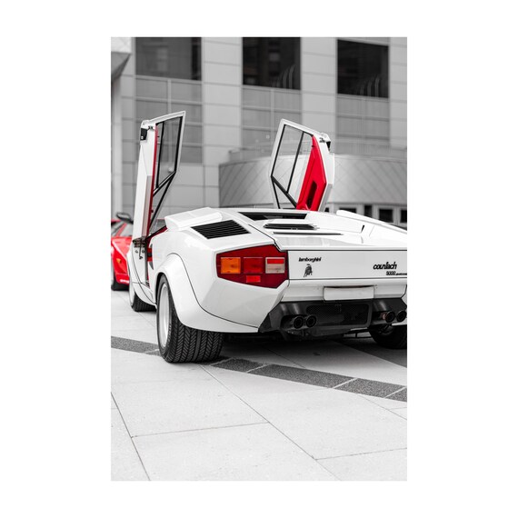 Lamborghini Countach Scissor Doors Fine Art Print: Gil Stunner Automotive Photography