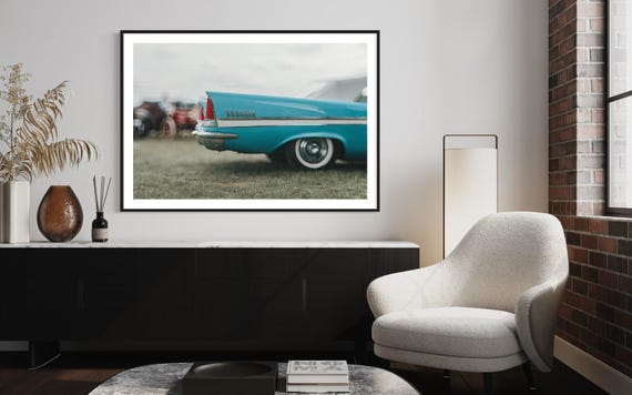 Fine Art Print- 1957 Chrysler New Yorker Tail Fin Vintage Car Photography Print, Wall Art, Gil Stunner, Retro Classic Auto Decor Gift Poster