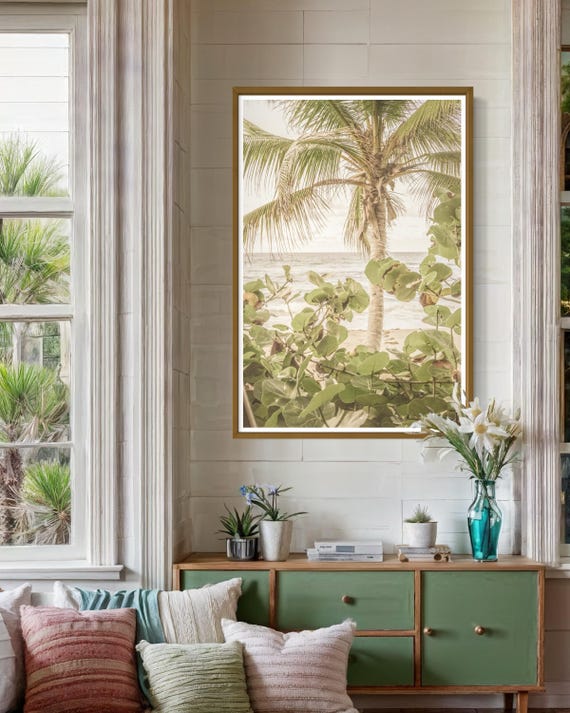 Fine Art Print - Palm Beach Wall Art | Tropical Ocean Photography by Gil Stunner | Coastal Decor for Beach House, Living Room or Bathroom