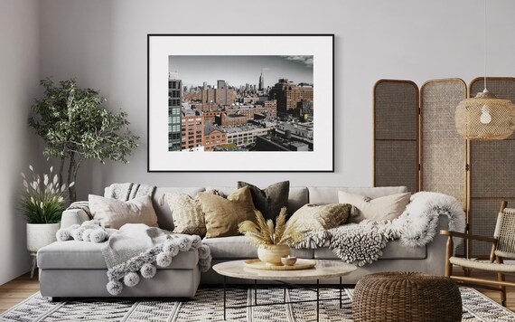 Fine Art Print - New York City Skyline Wall Art, Empire State Building, Manhattan, NYC Architecture, Office, Home Decor, Housewarming Gift