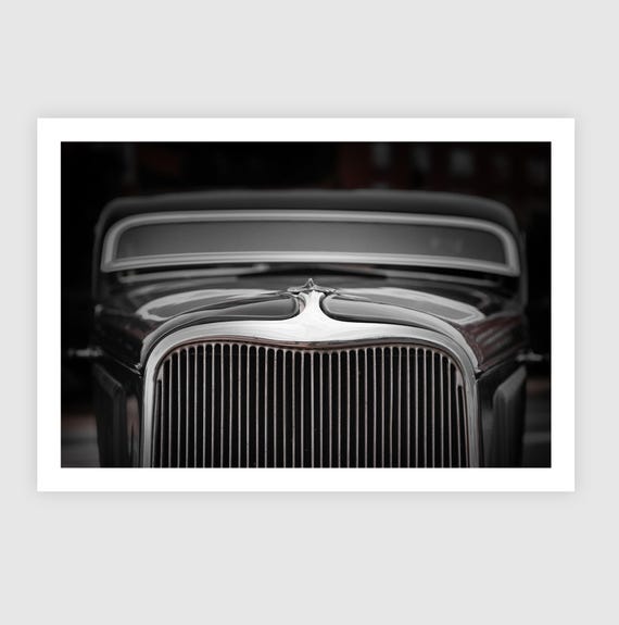 Fine Art Print - 1934 Ford Vintage hot Rod Car Wall Art - Garage and office Wall Art, gift for dad and car guy, elegant contemporary art