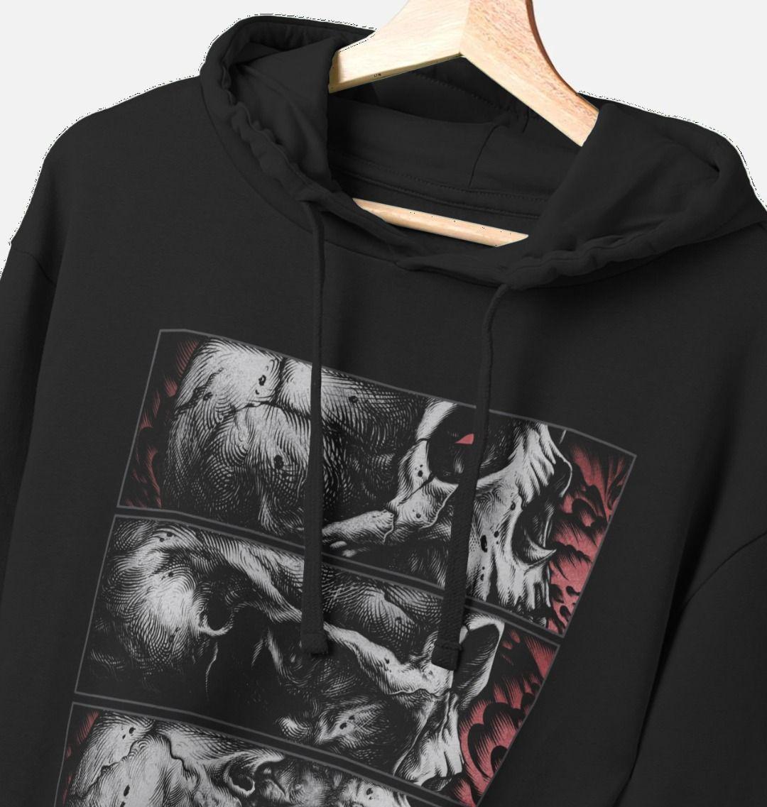 Skull Gothic Witch Men's Sweatshirt main image 0