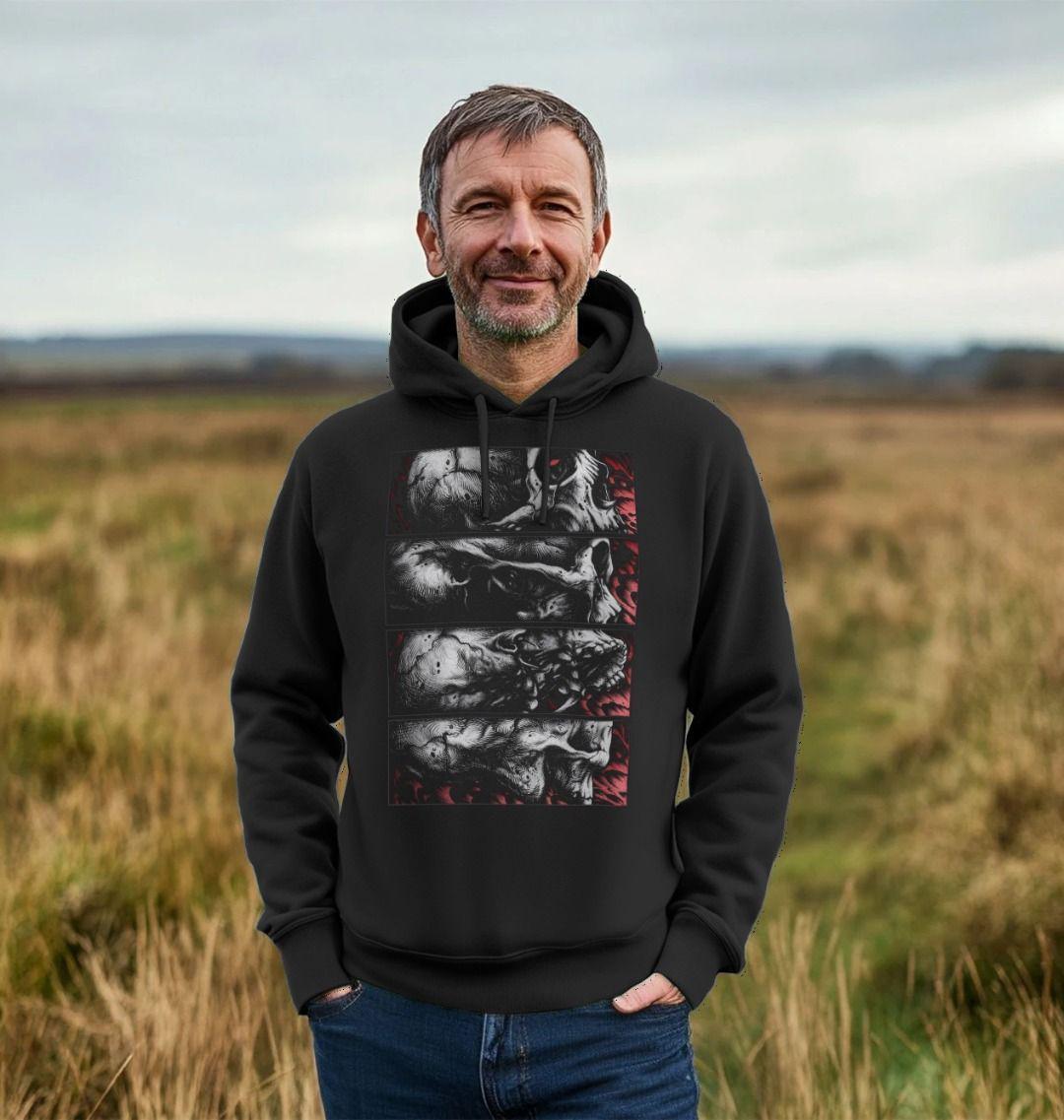 Skull Gothic Witch Men's Sweatshirt main image 1