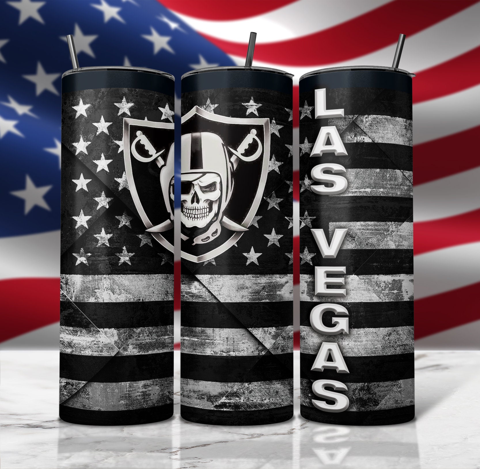 Las Vegas Raiders Old Style Can 20oz Tumbler – Syare's Gifts