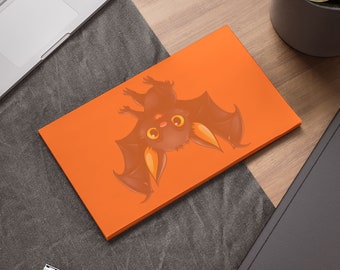 Orange Halloween Bat Post-it® Note Pads - 6 Sizes