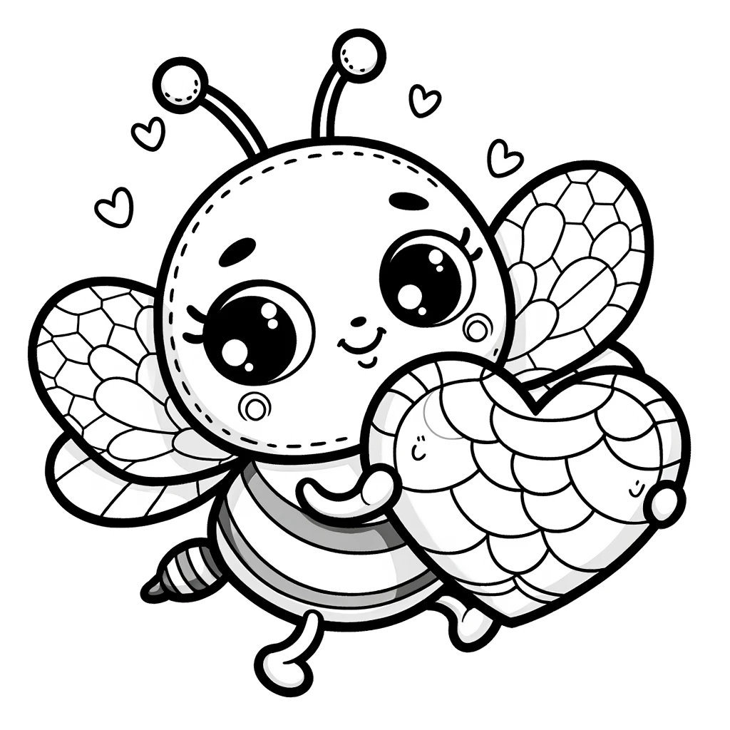 5 Valentines Day Coloring Pages, 5 Cute Love Coloring Pages, Cute Kids ...