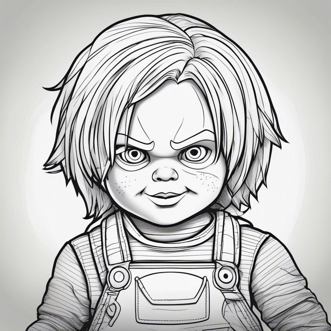 5 Chucky Coloring Page Chucky - Il 1140xN.5365550520 F7o6 