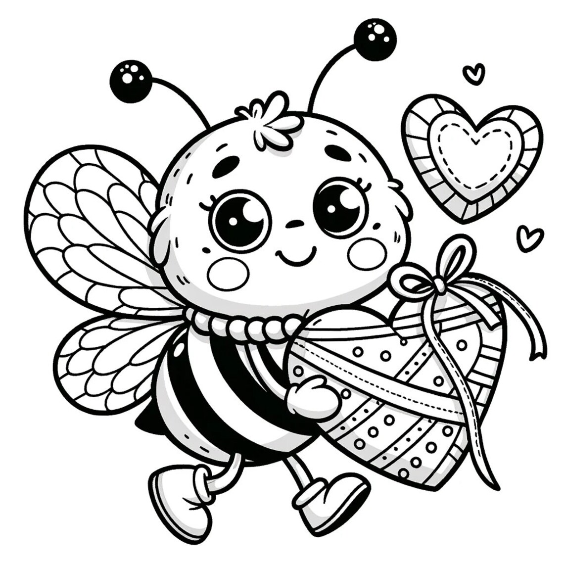 30 Valentines Day Coloring Pages, 30 Cute Love Coloring Pages, Cute