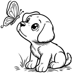 5 cute dog coloring pages, dog coloring, cute kids dog coloring, puppy coloring,  cute puppy, dogs, cute gift idea, animal  coloring, puppy