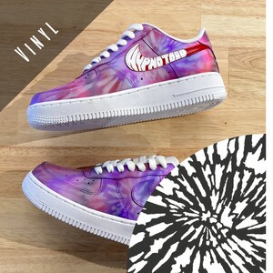 Abnehmbare Tie Dye Vinyl Schablone