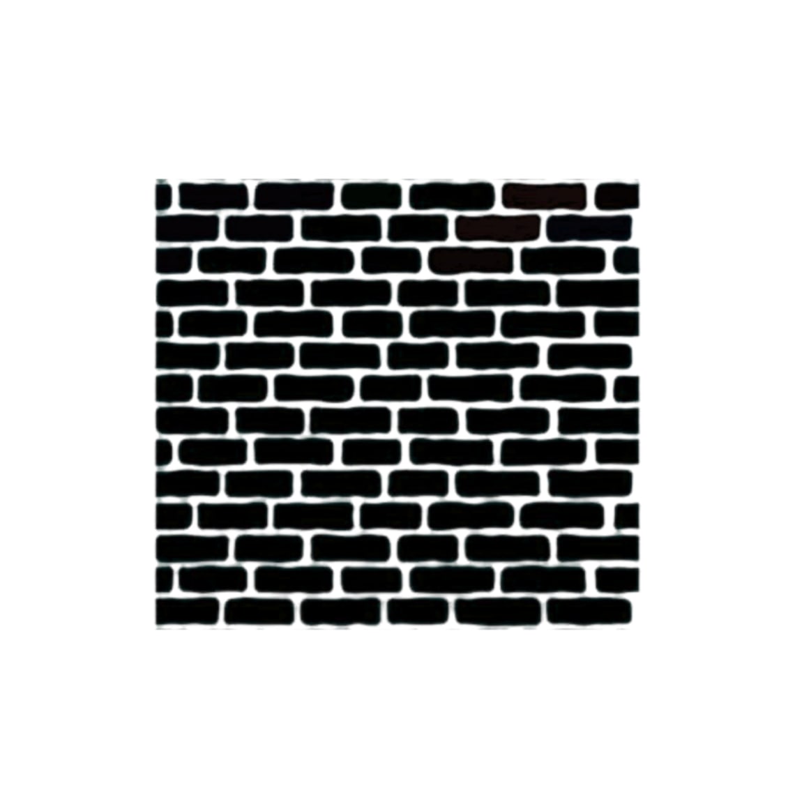 Bricks Pattern Removable Vinyl Stencil - Etsy