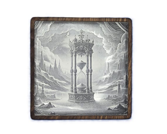 6 x 6 Laser Engraved Ceramic Tile Trivet/Hotplate