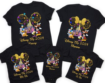 Custom Disney Family Vacation Shirt, Matching Trip Tee