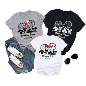 2024 Disney Family Vacation Shirts, Disney Castle 2024 Shirts, Custom Disney Family Matching Tshirt, Disney Family 2024, Disney Trip Tee7