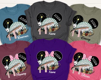 Custom Disney Epcot 2026 Family Trip Shirt