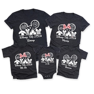 Custom Disney Family Vacation Shirt, Matching Disneyland Trip Tees image 3
