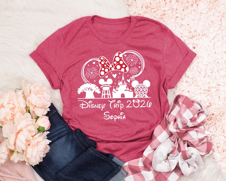 Custom Disney Family Vacation Shirt, Matching Disneyland Trip Tees image 5