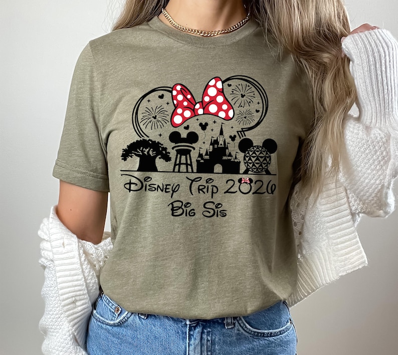 Custom Disney Family Vacation Shirt, Matching Disneyland Trip Tees image 4