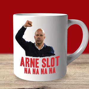 Arne Slot Liverpool Ceramic Mug 11oz