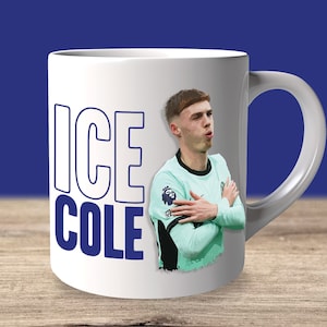 Cole Palmer Ice Cole Cold Ceramic Mug 11oz Chelsea FC Gift