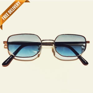 1960s Retro Vintage Style Mod MATTE Polarized Sunglasses
