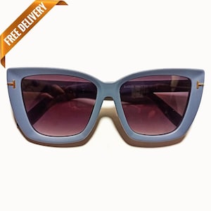 1960s Retro Vintage Style Mod Polarized Acetate Sunglasses