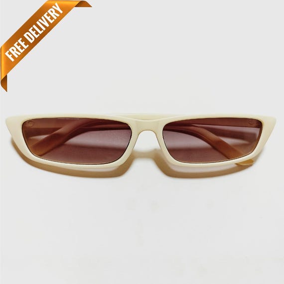 Retro Vintage Style Mod Rectangular CATEYE Angled Square
