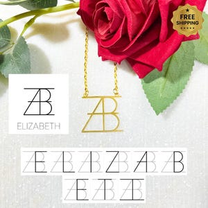 Collar con nombre y logotipo de diseño único: collar con nombre, regalo personalizado para mamá, hermana, novia, etc.