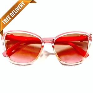 1970s Vintage Style Retro LAYLA Oversized Sunglass