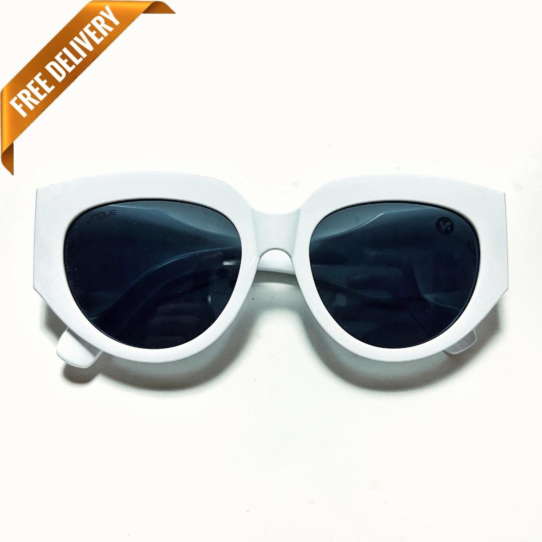 1970s Retro Vintage Style CATEYE Round Shaped Oversized 