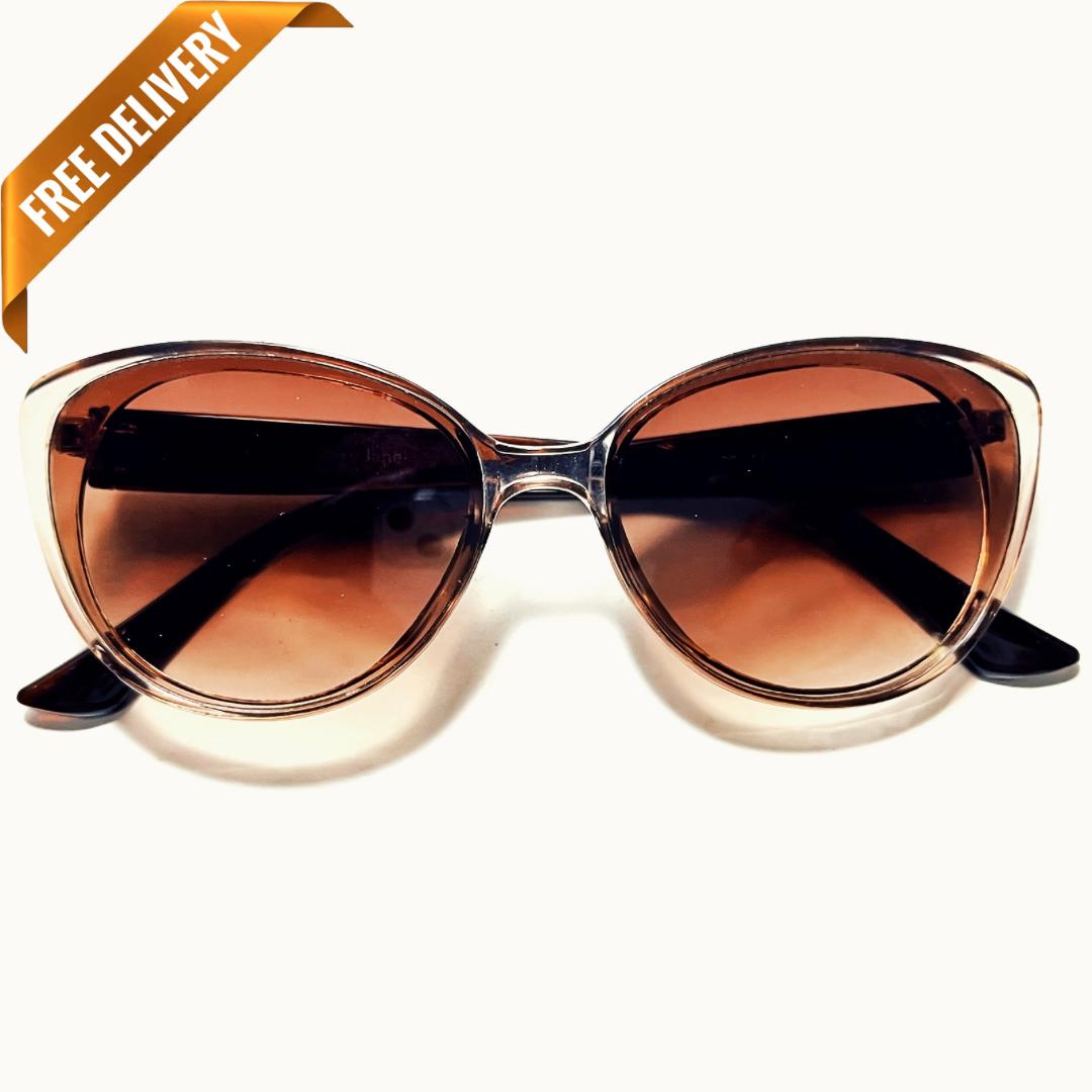 1980s Vintage Style COLA Oversized Sunglasses
