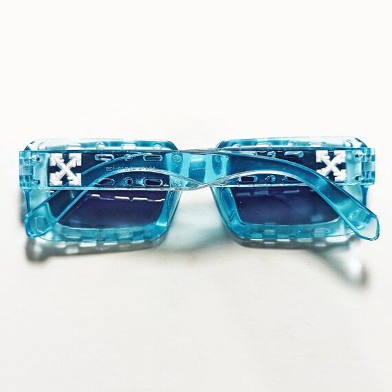 Retro 1970s MAZEY Thick Candy Ice Blue Vintage Style  display picture 3