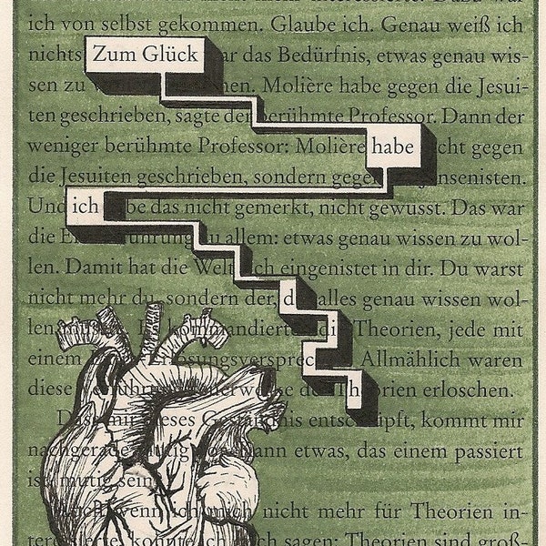 Blackout Poetry: Zum Glück habe ich dich