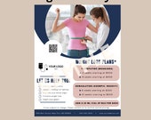 Weight Loss Flyer - Editable Canva Template