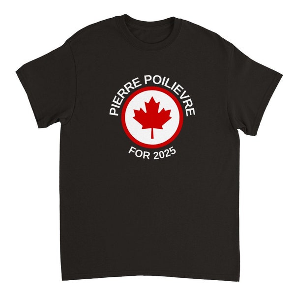 Pierre Poilievre for 2025 heavyweight cotton Unisex Heavyweight cotton T-shirt