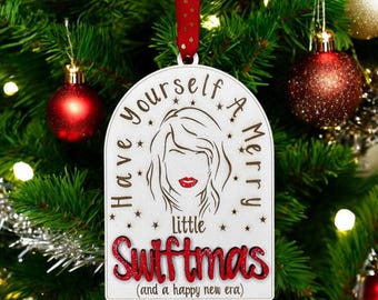 Merry Little Swiftmas Christmas Ornament